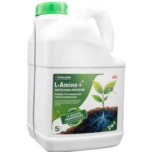 Agro-Sorb L-amino+ Bacto-Fungi-Protektor 5 L nawóz z bakteriami i aminokwasami + biofilm