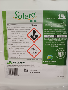 SOLETO 500 SC 15L